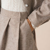 Мини Пола с Какаво Плисе