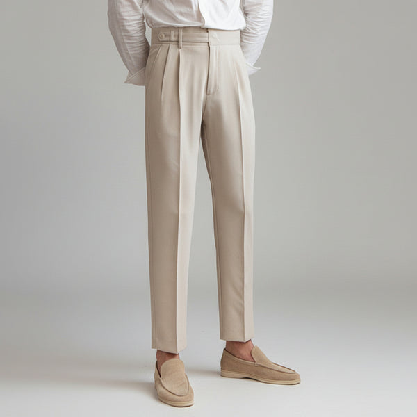 Парижки панталони Old Money - Вечна, прецизно ушита елегантност