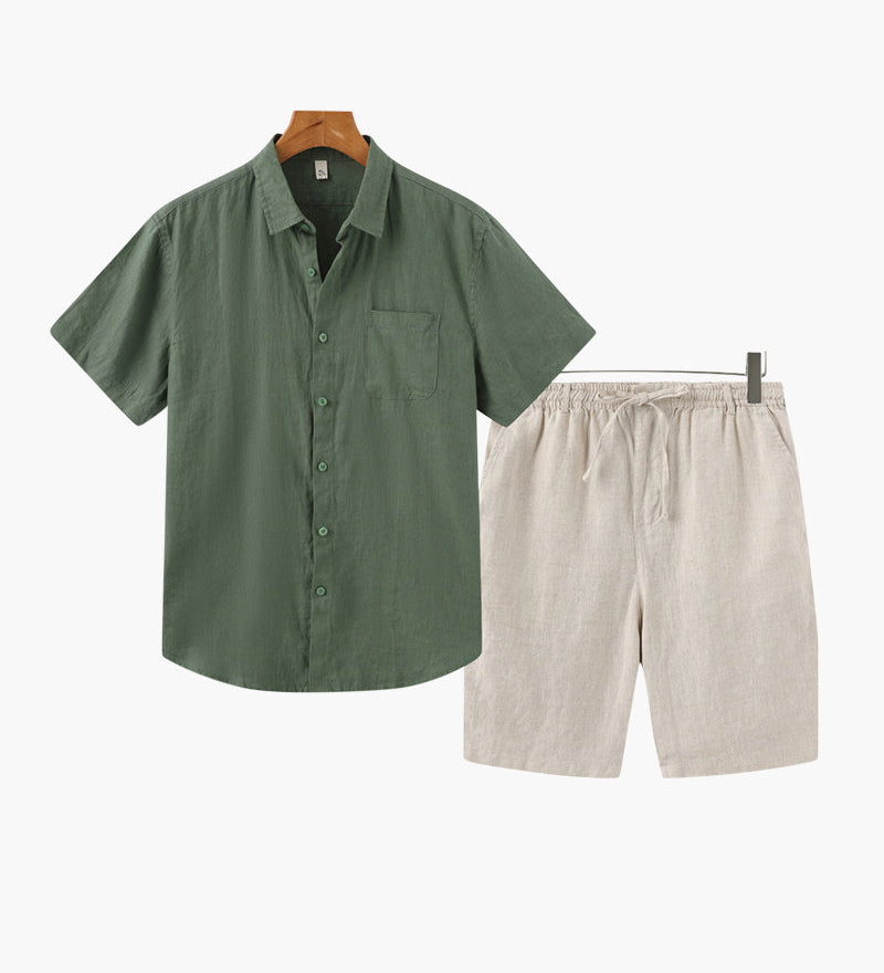 Старо Пари Линена Комбинация (Шорти)