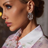 Pearl Earrings Aharon Firework