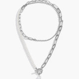 Неcklace с перли Сатурн