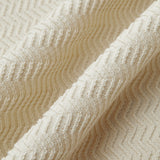 Textured Chevron Knit Pocketed Sweater Co-ords