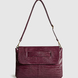 Чанта с крокодилски дизайн и голям капацитет