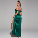 Макси-рокля Bodycon з асиметричними бретелями