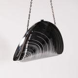 Сребрист Клатч Maika Seashell Convertible