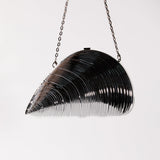 Сребрист Клатч Maika Seashell Convertible