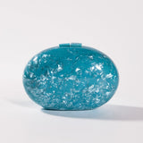 Maina Glitter Acrylic Convertible Clutch
