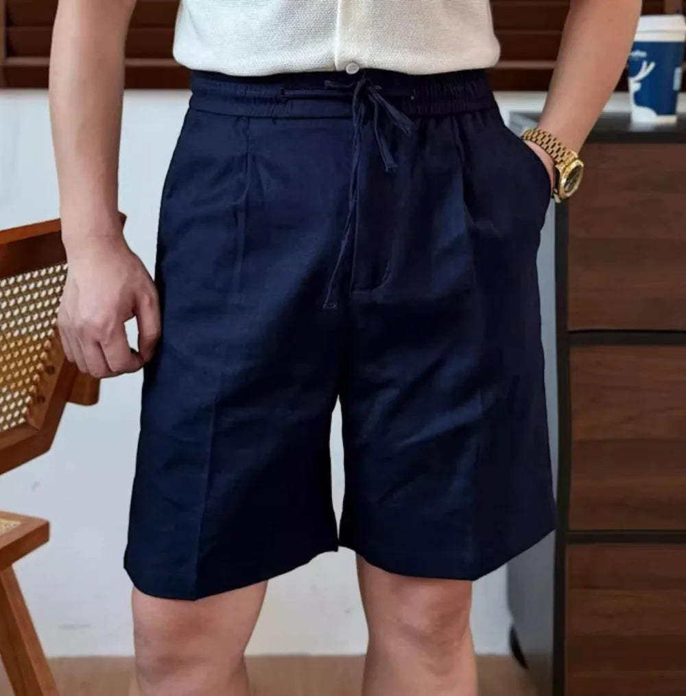 Летни ленени шорти