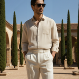 Кейптаун - Риза из 100% льна